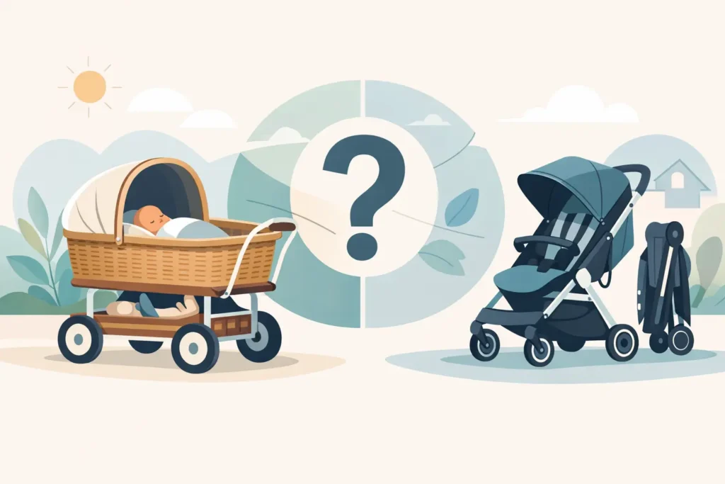 עגלול מול טיולון מתקפל: מה באמת מתאים לכם?