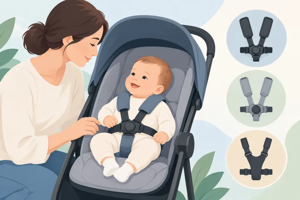 סקירת רתמות לעגלול תינוקות להורים רגועים